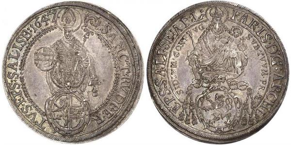 1 Талер Священна Римська імперія (962-1806) Срібло 