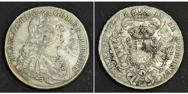 1 Талер Священна Римська імперія (962-1806) Срібло Francis I, Holy Roman Emperor (1708-1765)