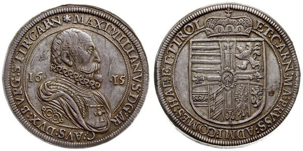 1 Талер Священна Римська імперія (962-1806) Срібло 