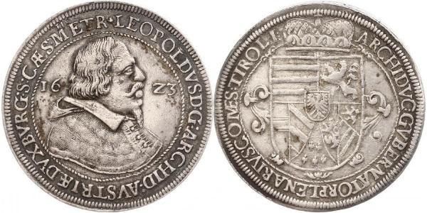 1 Талер Священна Римська імперія (962-1806) Срібло Leopold V, Archduke of Austria  (1586 – 1632)