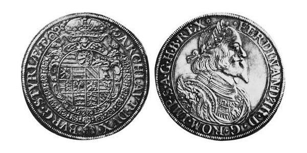 1 Талер Священна Римська імперія (962-1806) Срібло 