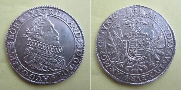 1 Талер Священна Римська імперія (962-1806) Срібло 