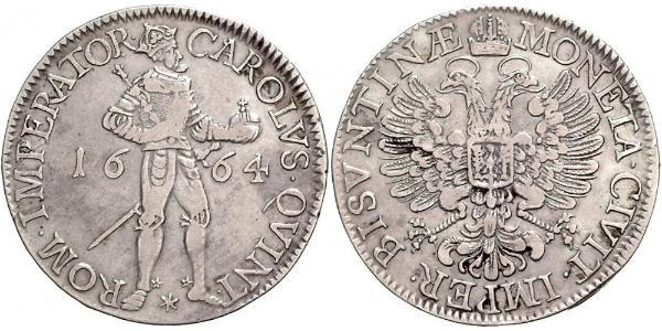 1 Талер Франкське королівство (843-1791) Срібло Карл V імператор Священної Римської імперії (1500-1558)