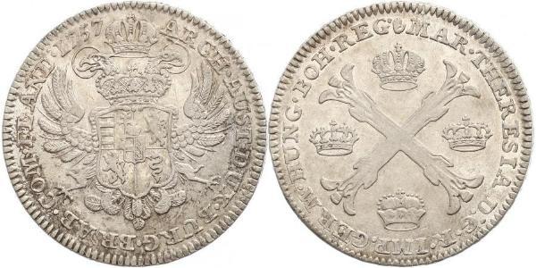 1 Талер / 1 Крона Австрійські Нідерланди (1713-1795) Срібло Maria Theresa of Austria (1717 - 1780)