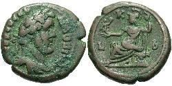 1 Тетрадрахма Римская империя (27BC-395) Бронза Антонин Пий  (86-161)