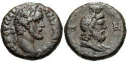 1 Тетрадрахма Римская империя (27BC-395) Бронза Антонин Пий  (86-161)