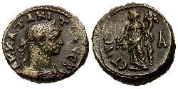 1 Тетрадрахма Римская империя (27BC-395) Бронза Тацит (200-276)