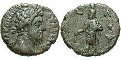 1 Тетрадрахма Римская империя (27BC-395) Бронза Коммод (161-192)