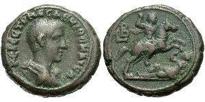 1 Тетрадрахма Римская империя (27BC-395) Бронза Геренний Этруск (227-251)