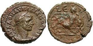 1 Тетрадрахма Римская империя (27BC-395) Бронза Аврелиан (215-275)