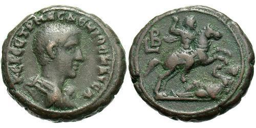 1 Тетрадрахма Римская империя (27BC-395) Бронза Геренний Этруск (227-251)