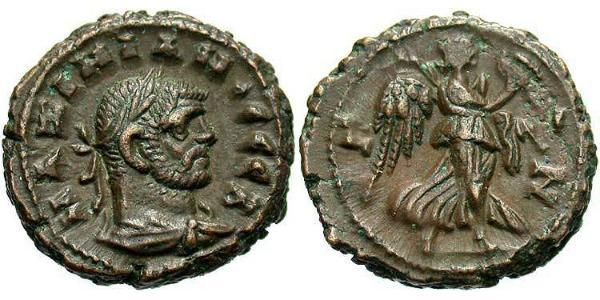 1 Тетрадрахма Римская империя (27BC-395) Бронза Максимиан (250-310)
