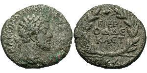 1 Тетрадрахма Римська імперія (27BC-395) Бронза Коммод (161-192)