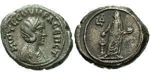 1 Тетрадрахма Римська імперія (27BC-395) Бронза Otacilia Severa (244-249)