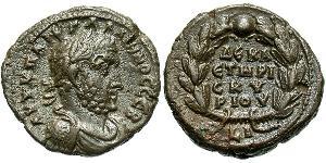 1 Тетрадрахма Римська імперія (27BC-395) Бронза Галліен (218-268)