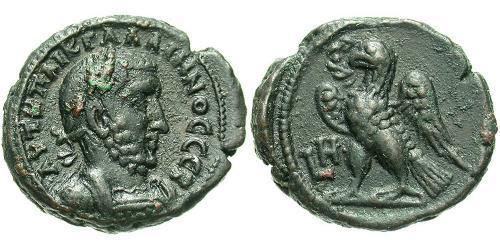1 Тетрадрахма Римська імперія (27BC-395) Бронза Галліен (218-268)