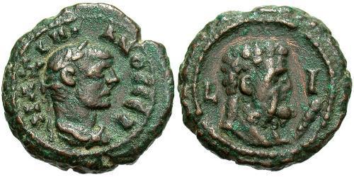 1 Тетрадрахма Римська імперія (27BC-395) Бронза Максиміан (250-310)