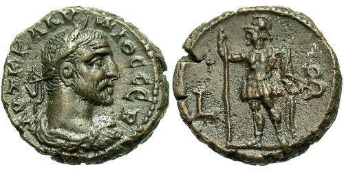 1 Тетрадрахма Римська імперія (27BC-395) Бронза Клавдій II  (213-270)
