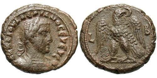 1 Тетрадрахма Римська імперія (27BC-395) Бронза Валеріан I (193-260)