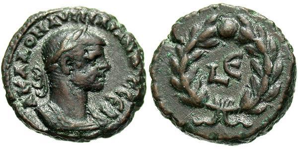 1 Тетрадрахма Римська імперія (27BC-395) Бронза Авреліан (215-275)