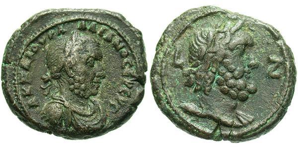 1 Тетрадрахма Римська імперія (27BC-395) Бронза Галліен (218-268)