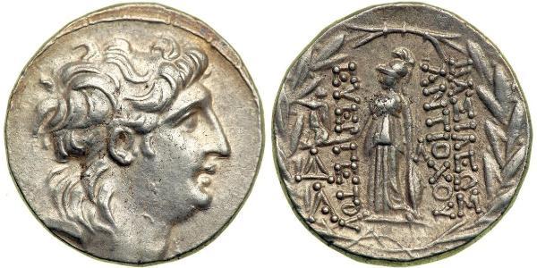1 Тетрадрахма Государство Селевкидов (312BC-63 BC) Серебро Антиох VII Эвергет (?-129BC)