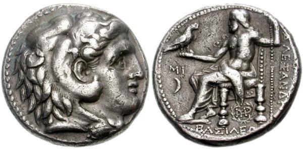 1 Тетрадрахма Государство Селевкидов (312BC-63 BC) Серебро Селевк I Никатор (358BC-281BC)