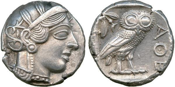 1 Тетрадрахма Древняя Греция (1100BC-330) Серебро 