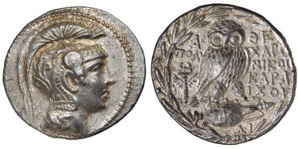 1 Тетрадрахма Древняя Греция (1100BC-330) Серебро 