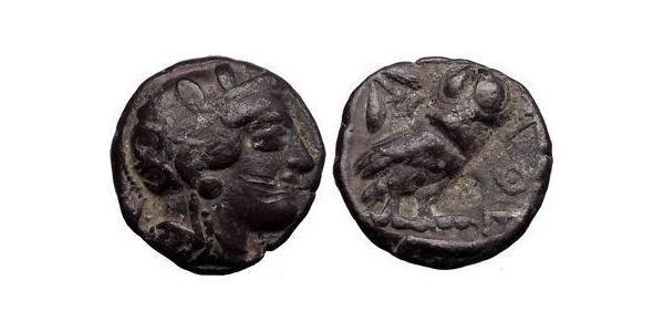 1 Тетрадрахма Древняя Греция (1100BC-330) Серебро 