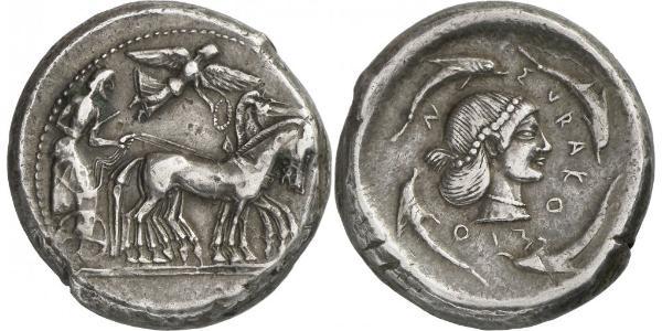 1 Тетрадрахма Древняя Греция (1100BC-330) Серебро 