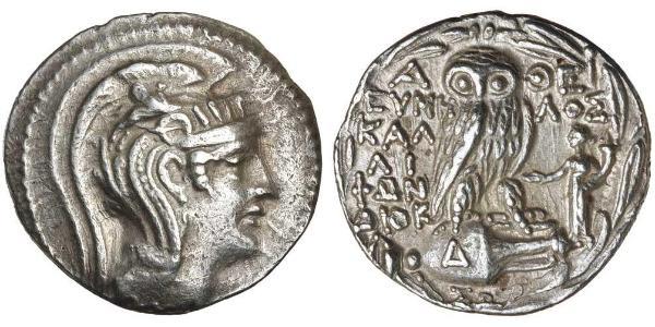1 Тетрадрахма Древняя Греция (1100BC-330) Серебро 