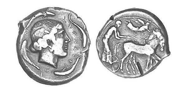1 Тетрадрахма Древняя Греция (1100BC-330) Серебро 