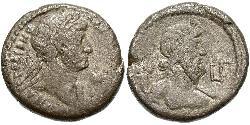1 Тетрадрахма Римская империя (27BC-395) Серебро Адриан (76 - 138) 