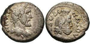 1 Тетрадрахма Римская империя (27BC-395) Серебро Антонин Пий  (86-161)