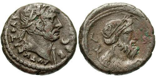 1 Тетрадрахма Римская империя (27BC-395) Серебро Адриан (76 - 138) 