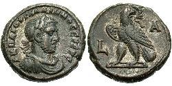 1 Тетрадрахма Римская империя (27BC-395) Серебро (билон) Галлиен (218-268)