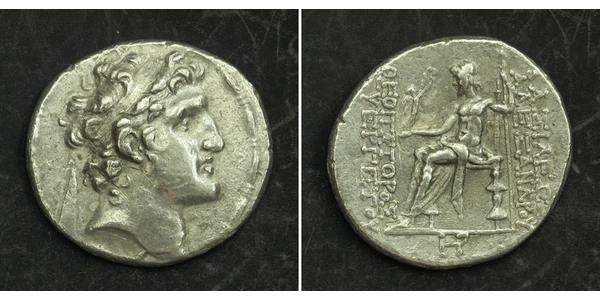 1 Тетрадрахма Держава Селевкідів (312BC-63 BC) Срібло Alexander I Balas (150-145 BC)