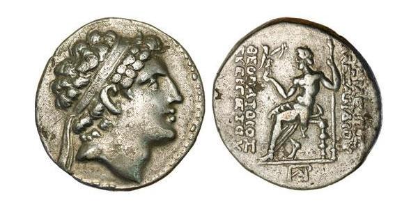 1 Тетрадрахма Держава Селевкідів (312BC-63 BC) Срібло Alexander I Balas (150-145 BC)