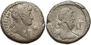 1 Тетрадрахма Римська імперія (27BC-395) Срібло Адріан (76 - 138) 