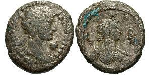 1 Тетрадрахма Римська імперія (27BC-395) Срібло Адріан (76 - 138) 