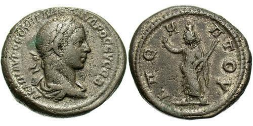 1 Тетрадрахма Римська імперія (27BC-395) Срібло Александр Север (208-235)