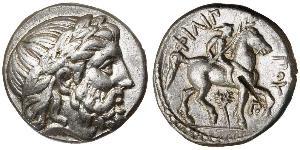 1 Тетрадрахма Стародавня Греція (1100BC-330) Срібло Philip II of Macedon (382 BC - 336 BC)