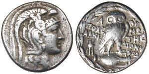 1 Тетрадрахма Стародавня Греція (1100BC-330) Срібло 