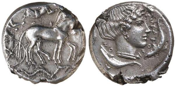 1 Тетрадрахма Стародавня Греція (1100BC-330) Срібло 
