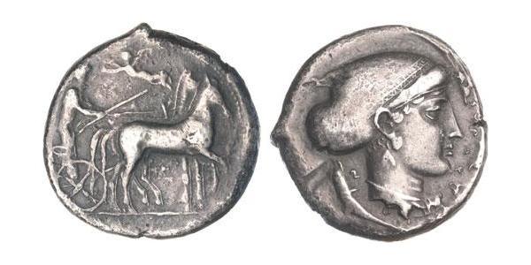 1 Тетрадрахма Стародавня Греція (1100BC-330) Срібло 