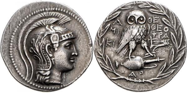 1 Тетрадрахма Стародавня Греція (1100BC-330) Срібло 