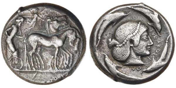 1 Тетрадрахма Стародавня Греція (1100BC-330) Срібло 
