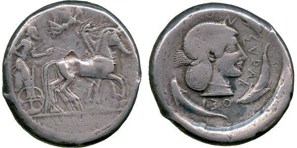 1 Тетрадрахма Стародавня Греція (1100BC-330) Срібло 