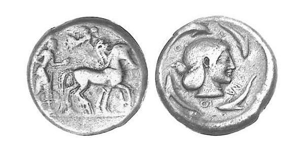 1 Тетрадрахма Стародавня Греція (1100BC-330) Срібло 